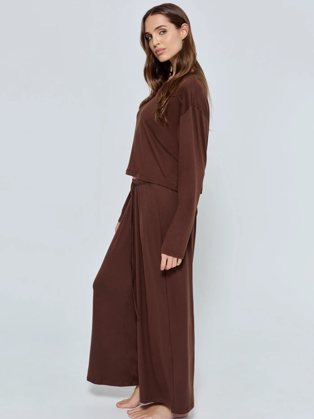 Bumpsuit The Cloud High Waisted Pant Chocolate Brown NWT NIP